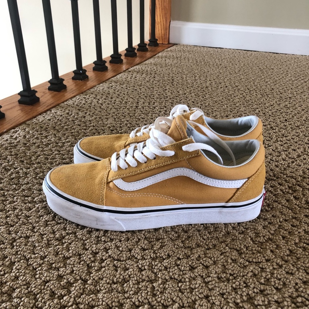 Mustard yellow vans